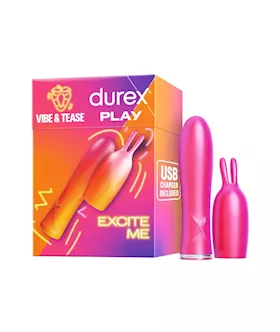 Durex Play Vibe & Tease 2 In 1 Vibrator & Teaser Tip