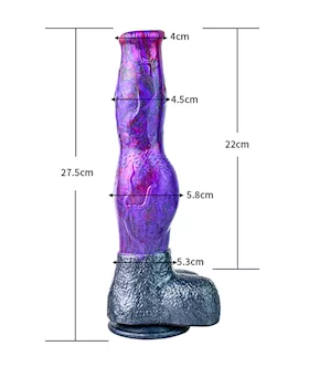 Wild Canid Knot Fantasy Dildo