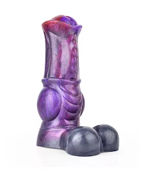 Wild Nebula Penis Extension Sleeve with Ball Ring