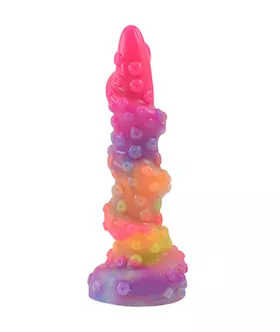 Wild Outstretched Tentacle Glow in the Dark Fantasy Dildo