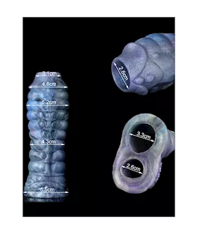 Wild Awakened Ice Dragon Fantasy Penis Sleeve