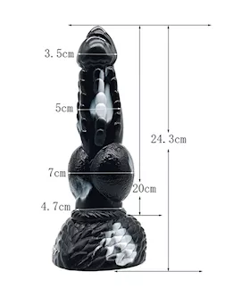 Wild Wolf Pack Knotted Fantasy Dildo