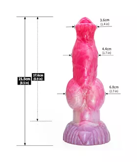 Wild Protective Dragon Knotted Fantasy Dildo