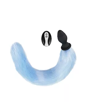 Fox Tail Vibrating Butt Plug