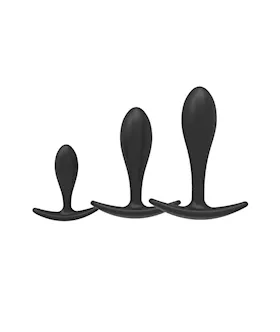 Mini Silicone Anal Plug Set