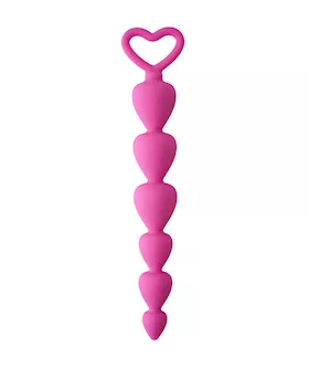 Silken Hearts Anal Beads