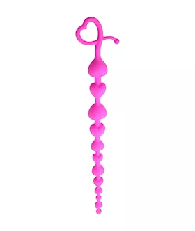 Helix of Hearts Anal Beads