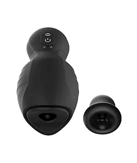 Top Hat Vibrating Suction Masturbator