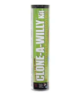CloneAWilly Kit Vibrating Glow in the Dark  Green