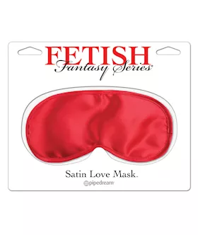 Fetish Fantasy Series Satin Love Mask  Red