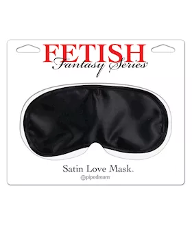 Fetish Fantasy Series Satin Love Mask  Black