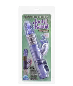 Jack Rabbit wFloating Beads Waterproof  Purple