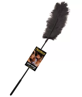 Sportsheets Body Tickler Ostrich Feather  Black