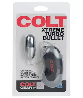 COLT Xtreme Turbo Bullet Power Pack Waterproof  2 Speed Silver