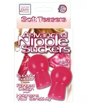 Nipple Play Advanced Nipple Suckers  Pink