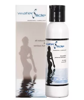 Earthly Body Waterslide Personal Lubricant wCarrageenan  4 oz Bottle