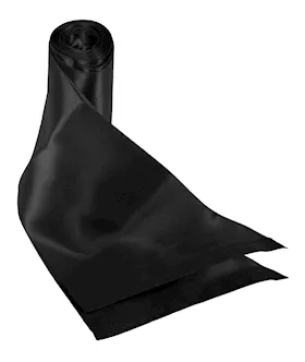 Sex amp Mischief Silky Sash Restraints  Black