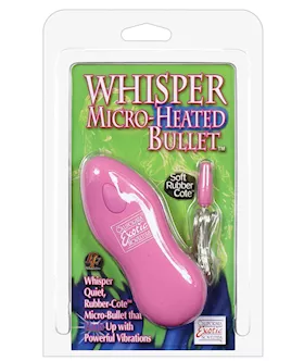 Whisper Micro Heated Bullet  Pink