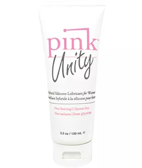 Pink Unity Hybrid Silicone Based Lubricant  33 oz Tube