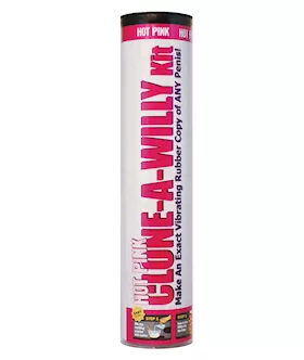 CloneAWilly Kit Vibrating  Hot Pink