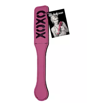 Sex amp Mischief XOXO Paddle  Pink