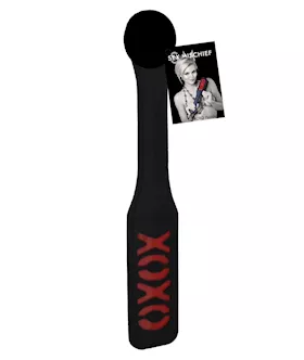 Sex amp Mischief Impressions XOXO Paddle  Black