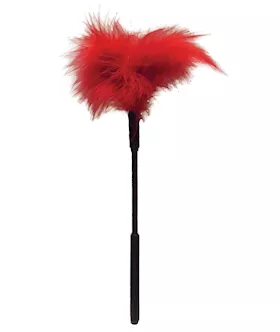 Sex amp Mischief Feather Tickler  Red