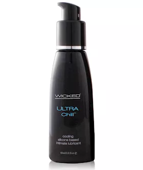 Wicked Sensual Care Ultra Chill Cooling Sensation Silicone Based Lubricant  2 oz