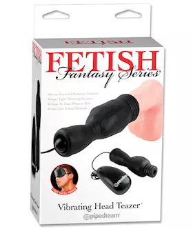 Fetish Fantasy Series Vibrating Head Teazer  Black