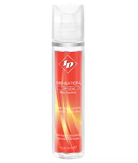 ID Sensation Waterbased Warming Lubricant  1 oz Pocket Bottle