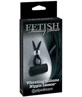Fetish Limited Edition Fantasy Vibrating Silicone Nipple Lassos