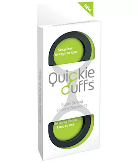 Quickie Cuffs Large  Black