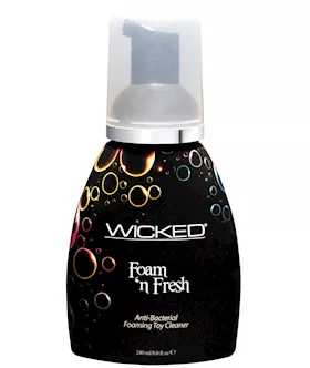 Wicked Sensual Care Foam N Fresh AntiBacterial Foaming Toy Cleaner  8 oz
