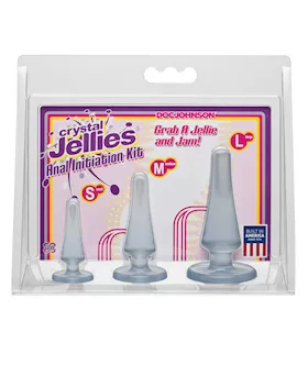 Crystal Jellies Anal Initiation Kit - Clear