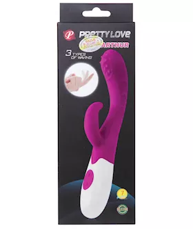 Pretty Love Arthur Come Hither Rabbit  Fuchsia