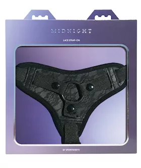 Sincerely Lace StrapOn  Black
