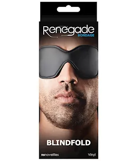 Renegade Bondage Blindfold  Black