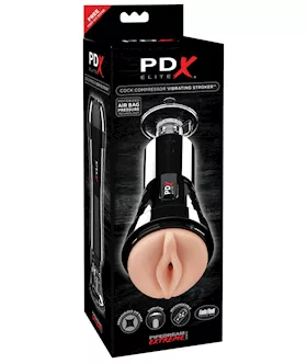 PDX Elite Cock Compressor Vibrating Stroker