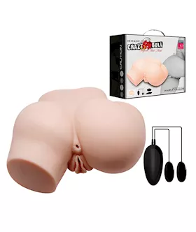 Crazy Bull Double Pleasure VaginaAnal Masturbator  Ivory