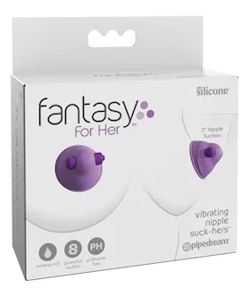 Fantasy For Her Vibrating Nipple SuckHers