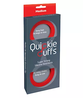 Quickie Cuffs Medium  Red