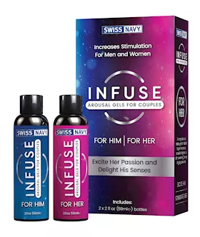 Swiss Navy Infuse Arousal Gels for Couples