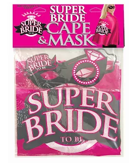 Super Bride Cape amp Mask
