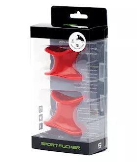 Sport Fucker Ergonomic Ball Stretcher Kit  Red