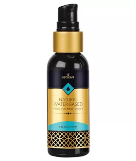 Sensuva Natural Water Based Personal Moisturizer  193 oz Unscented