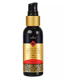 Sensuva Ultra Thick Water Based Personal Moisturizer  193 oz Strawberry