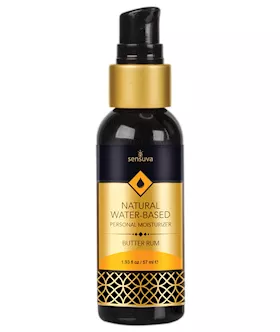 Sensuva Natural Water Based Personal Moisturizer  193 oz Butter Rum