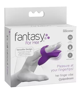 Fantasy For Her Finger Vibe  Purple