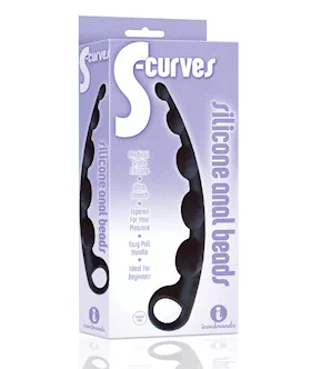 The 9039s SCurved Silicone Anal Beads