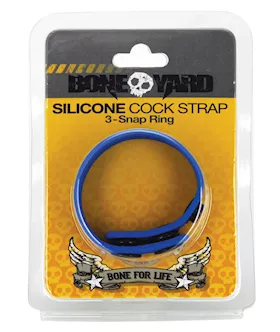 Boneyard Cock Strap  Blue